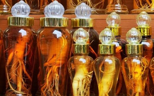 Ginseng alcohol tincture