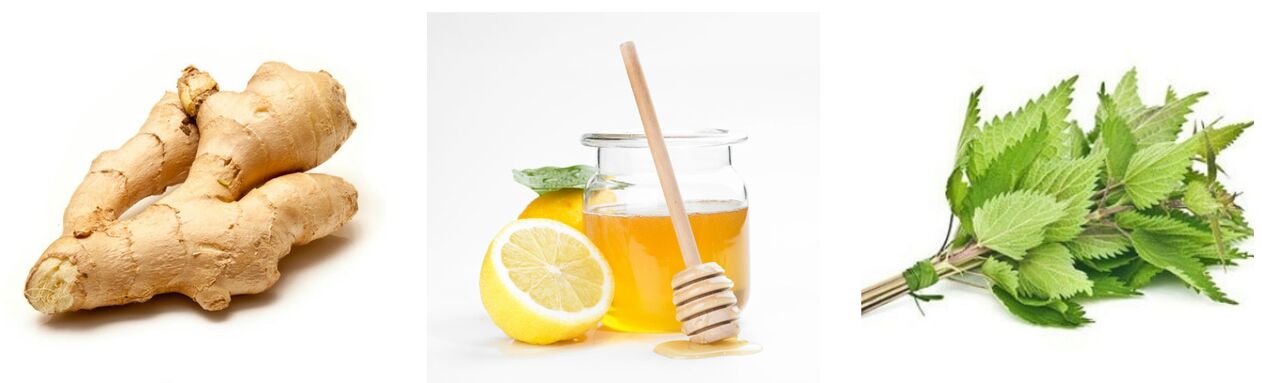 Honey binding ginger