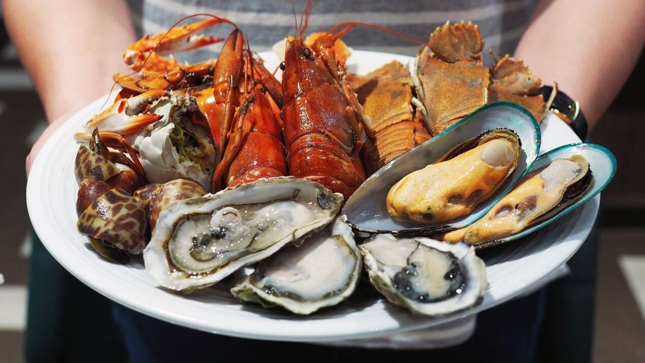 seafood to increase potency