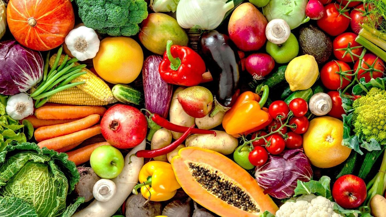 vegetables and roots for potency
