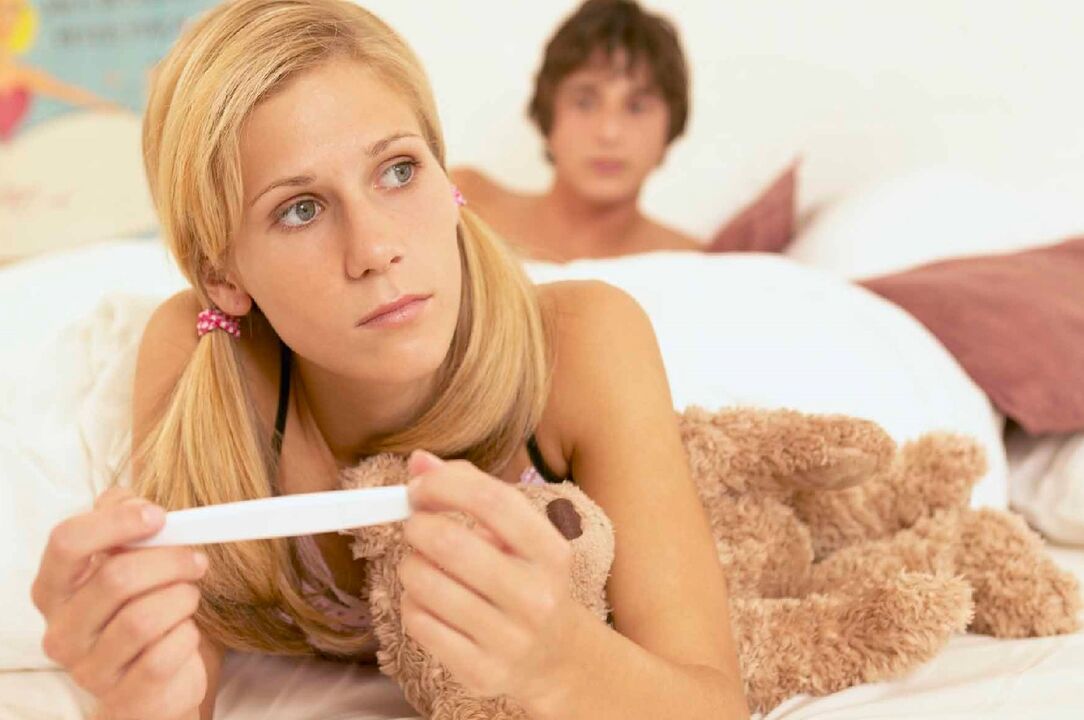 discharge pregnancy when aroused in men